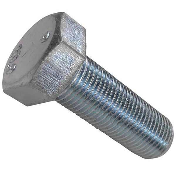 Болт с шестигранной головкой и полной резьбой, мелкий шаг ДИН 961 А2 M 10X1,25X35